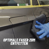 ADVANTUSE - Super Soft - Universal Mikrofasertuch - Innenraum, Auspolieren, Detailer verarbeiten uvm. 30x40cm 800GSM - ADVANTUSE - Autopflegeshop