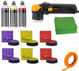 Krauss Tools - Shinemaster S75 Mini Auto Polierer mit Koch Chemie Pads 75mm