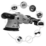 Liquid Elements - T4500 Pro - Exzenterpoliermaschine im Set - Profipaket