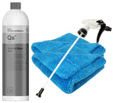 Koch Chemie Quick & Shine+ Set mit Tüchern und Sprühkopf