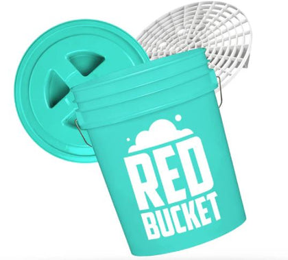 REDBUCKET - Wascheimer 20L mit Gritguard und Deckel - Mint