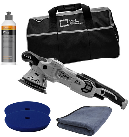 Liquid Elements - T4500 Pro - Exzenterpoliermaschine im Set Starterpaket