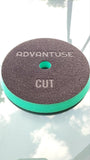 ADVANTUSE - Polierpad Set - Polierschwamm für Exzenter - und Rotationsmaschine - 2x 125mm - ADVANTUSE - Autopflegeshop