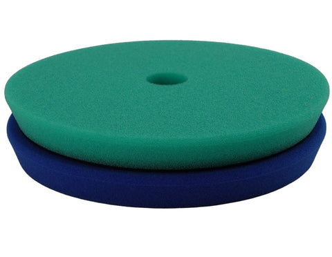 ADVANTUSE - Polierpad Set - Polierschwamm für Exzenter - und Rotationsmaschine - 2x 125mm - ADVANTUSE - Autopflegeshop