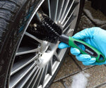 ADVANTUSE - Abrasive Felgenbürste mit ummanteltem Draht und gummiertem Griff - ADVANTUSE - Autopflegeshop