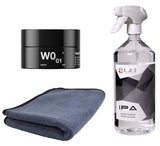 Handwachs-Set mit Carnauba - Koch Chemie Hand Wax inkl. IPA und Tuch im Bundle - ADVANTUSE - Autopflegeshop