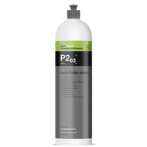 Koch Chemie - P2.03 Lack Polish violett - Hochglanz-Politur für neuwertige Lacke - 1000ml - ADVANTUSE - Autopflegeshop