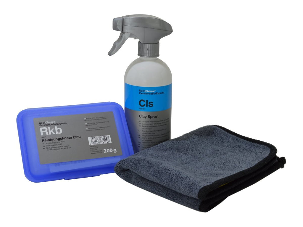Koch Chemie - Reinigungsknete blau im Set - 200g Knete (mild) + 500ml ADVANTUSE - Autopflegeshop Koch Chemie - Reinigungsknete blau im Set - 200g Knete (mild) + 500ml ADVANTUSE - Autopflegeshop