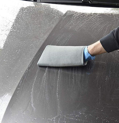 lackknete handschuh Liquid Elements Clay Mitt Auto Knethandschuh + Koch Chemie CLS + Tuch – ADVANTUSE
