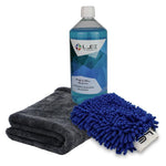 Liquid Elements - Handwäsche Basic Set ( 1L Shampoo, 1 großes Trockentuch, 1 Waschhandschuh ) - ADVANTUSE - Autopflegeshop