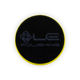 Liquid Elements - Pad Man V2 gelb (polish) 75mm - mittelhartes Polierpad für Fine Cut Polituren - ADVANTUSE - Autopflegeshop
