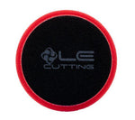 Liquid Elements - Pad Man V2 lrot (cut) - hartes Pad für Heavy Cut Durchgänge - 125mm - ADVANTUSE - Autopflegeshop