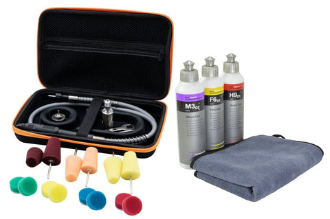 Nano Polisher Set mit 3 Polituren - Heavy Cut bis Micro Cut - ADVANTUSE - Autopflegeshop