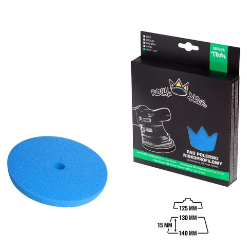 Royal Pads - Thin Pad - blau - Ultra Heavy Cut - 125mm - ADVANTUSE - Autopflegeshop