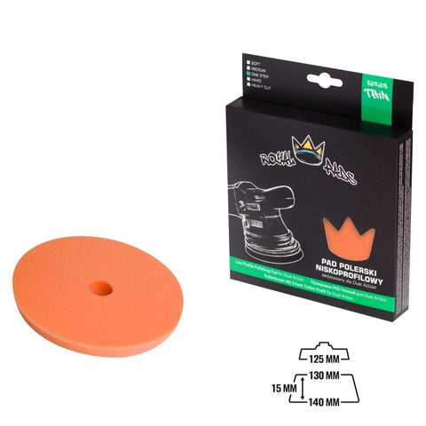 Royal Pads - Thin Pad - orange - One Step - 125mm - ADVANTUSE - Autopflegeshop