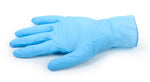 Semy Care - Einmalhandschuhe Nitril - Größe M blau - 100 Stk (1 Box) - ADVANTUSE - Autopflegeshop