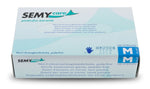 Semy Care - Einmalhandschuhe Nitril - Größe M blau - 100 Stk (1 Box) - ADVANTUSE - Autopflegeshop
