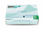 Semy Care - Einmalhandschuhe Nitril - Größe XL schwarz - 100 Stk. (1 Box) - ADVANTUSE - Autopflegeshop