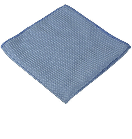 Semy Top - Waffeltuch blau 40x40 250GSM Scheibenreinigungstuch - Glasreinigung - ADVANTUSE - Autopflegeshop