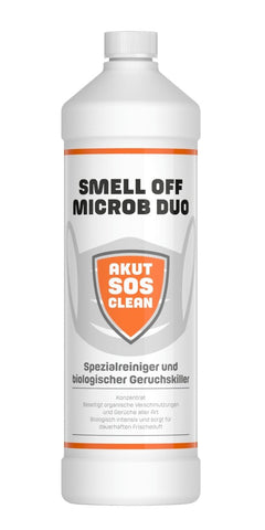 SMELL OFF - Microb Duo - Reiniger und biologischer Geruchvernichter - 1000ml - ADVANTUSE - Autopflegeshop