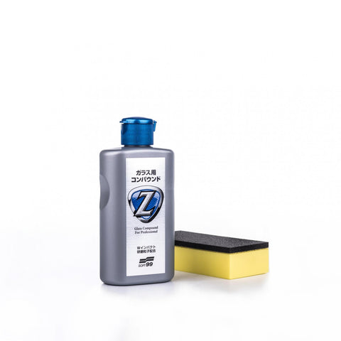 Soft 99 - Glass Compound Z - Scheibenpolitur inkl. Auftragschwamm 100ml - ADVANTUSE - Autopflegeshop