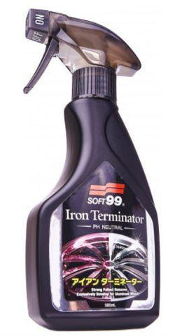 Soft 99 - Iron Terminator Flugrostentferner / Felgenreiniger ph-neutral - 500ml - ADVANTUSE - Autopflegeshop