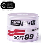 Soft 99 - White Soft Wax - Autowachs zur Versiegelung für weiße Lacke - 350g - ADVANTUSE - Autopflegeshop