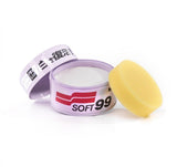 Soft 99 - White Soft Wax - Autowachs zur Versiegelung für weiße Lacke - 350g - ADVANTUSE - Autopflegeshop
