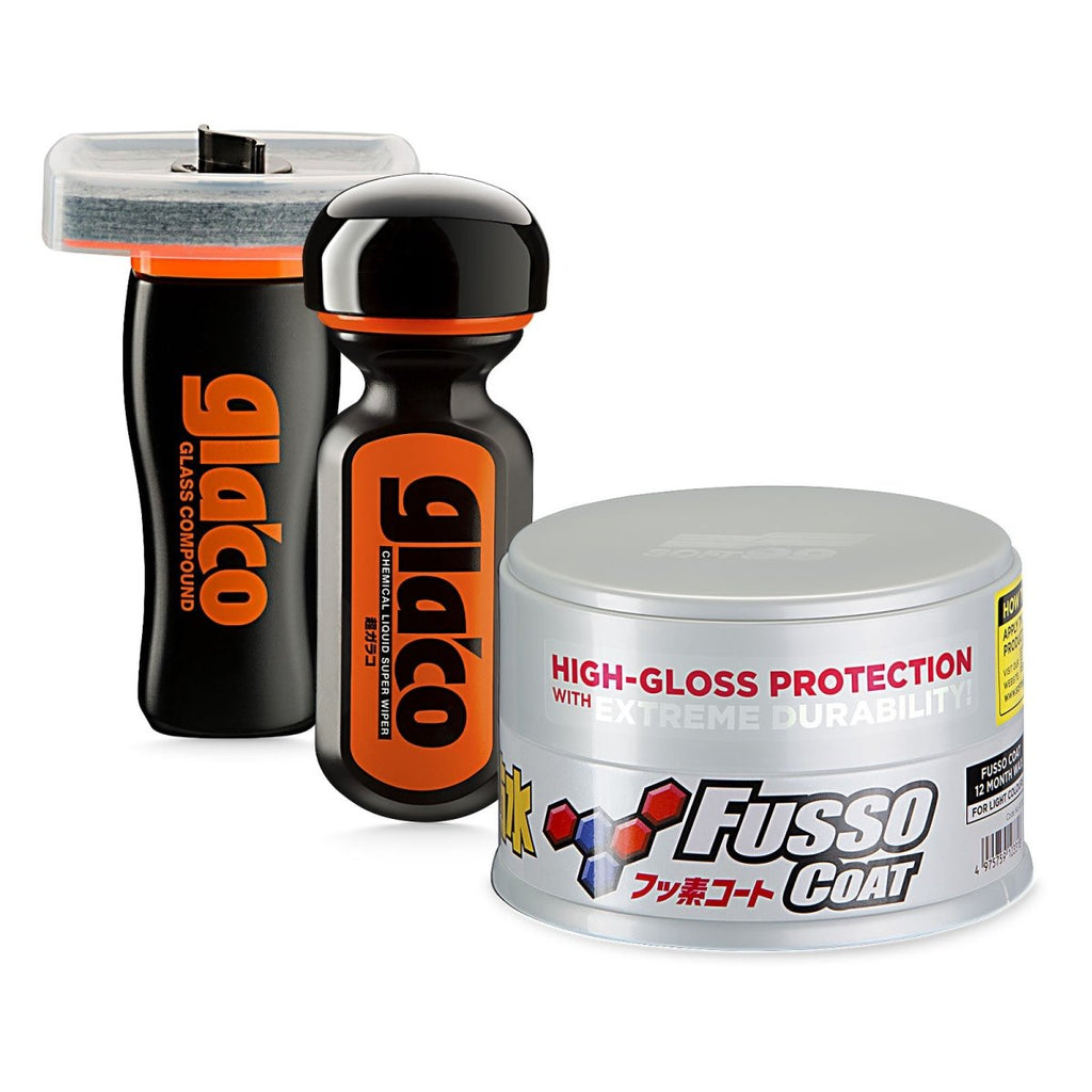 Soft99 - Protection Time Bundle 2 - Fusso Coat Light + Ultra Glaco + G –  ADVANTUSE - Autopflegeshop