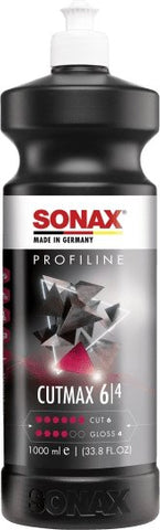 Sonax - CutMax 6-4 - sehr grobe Schleifpolitur vorzugsweise für die rotative Verarbeitung - 1000ml - ADVANTUSE - Autopflegeshop