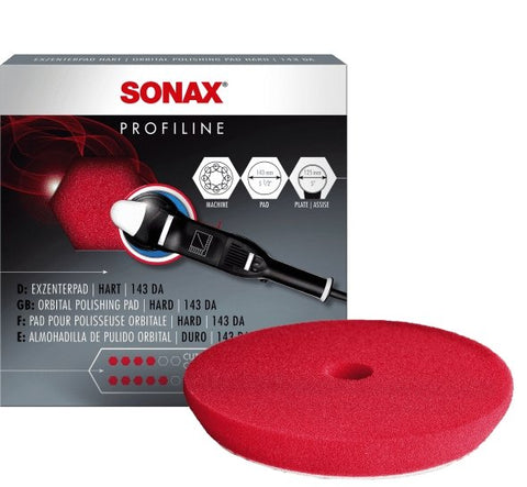Sonax - DA 143 hart - Exzenter Pad - Heavy Cut - 125mm - ADVANTUSE - Autopflegeshop