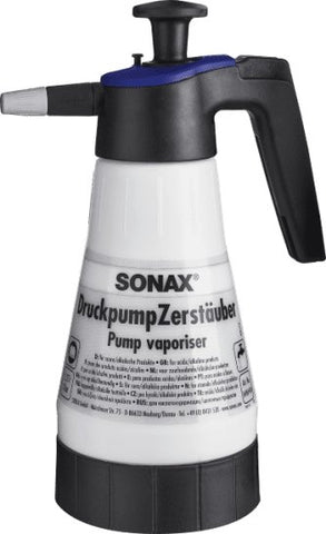 SONAX - Druckpumpzerstäuber für saure/alkalische Produkte - 1,25 l - ADVANTUSE - Autopflegeshop