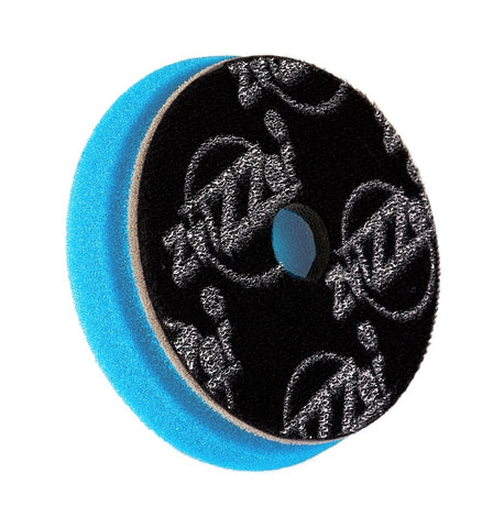 ZviZZer - „All-Rounder Pad,” für Rota und Exzenter - blau 1Stk. - Pre Cut / Ultra Heavy Cut - 75mm - ADVANTUSE - Autopflegeshop