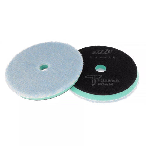 ZviZZer - Thermo Hybrid Pad - Mikrofaser/Wolle - hart - grün - 1 Stk. - 125mm - ADVANTUSE - Autopflegeshop