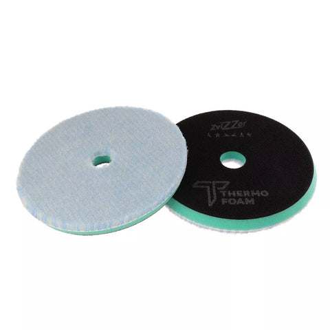 ZviZZer - Thermo Hybrid Pad - Mikrofaser/Wolle - hart - grün - 1 Stk. - 150mm - ADVANTUSE - Autopflegeshop